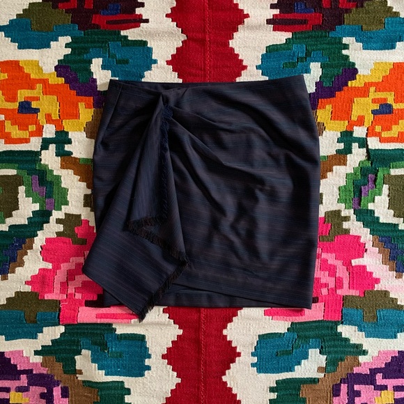 Elizabeth and James Wrap Mini Skirt - Picture 4 of 8